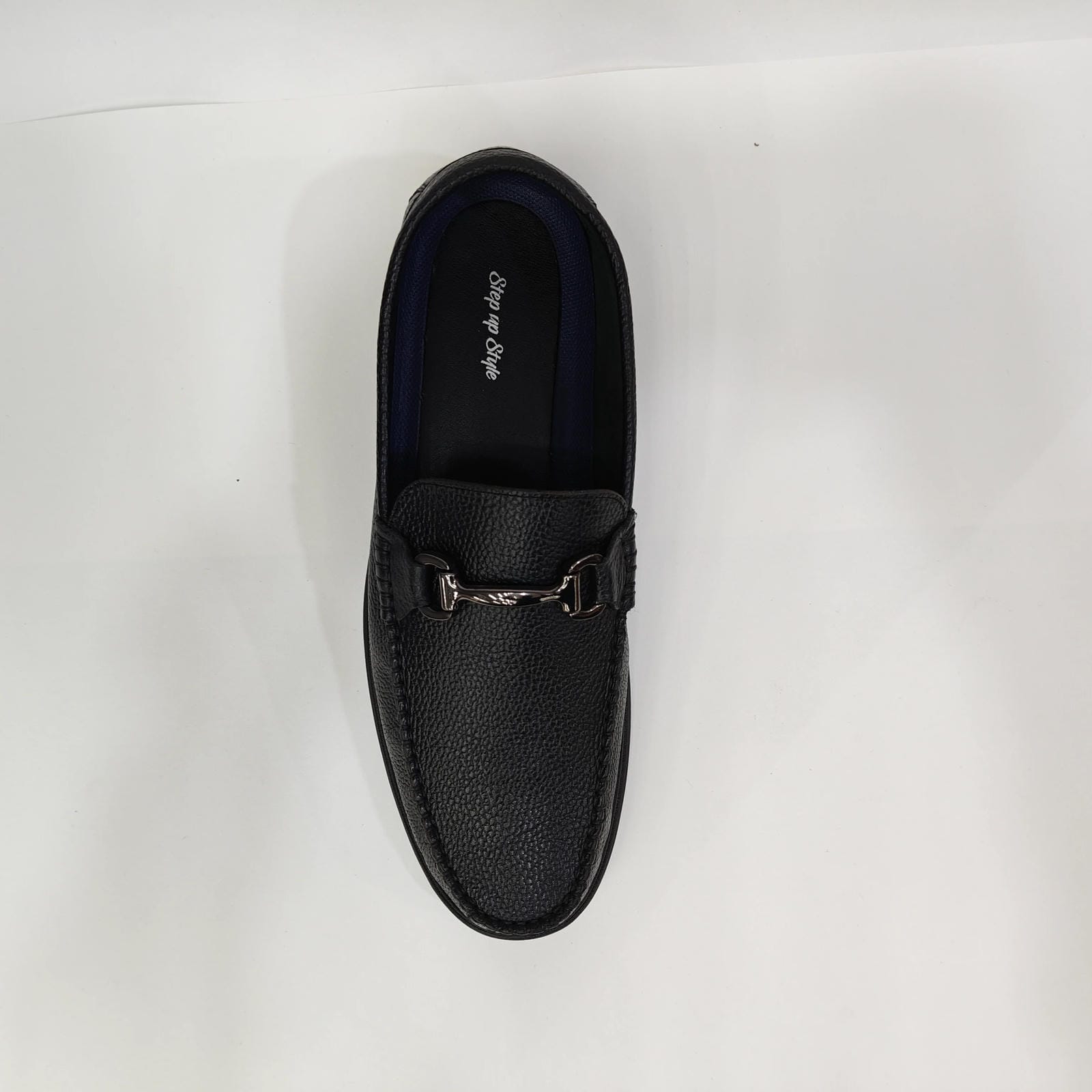 Men’s Middle Ankle Loafers – StepUpStyle Slip-On Shoes (Black / Brown)