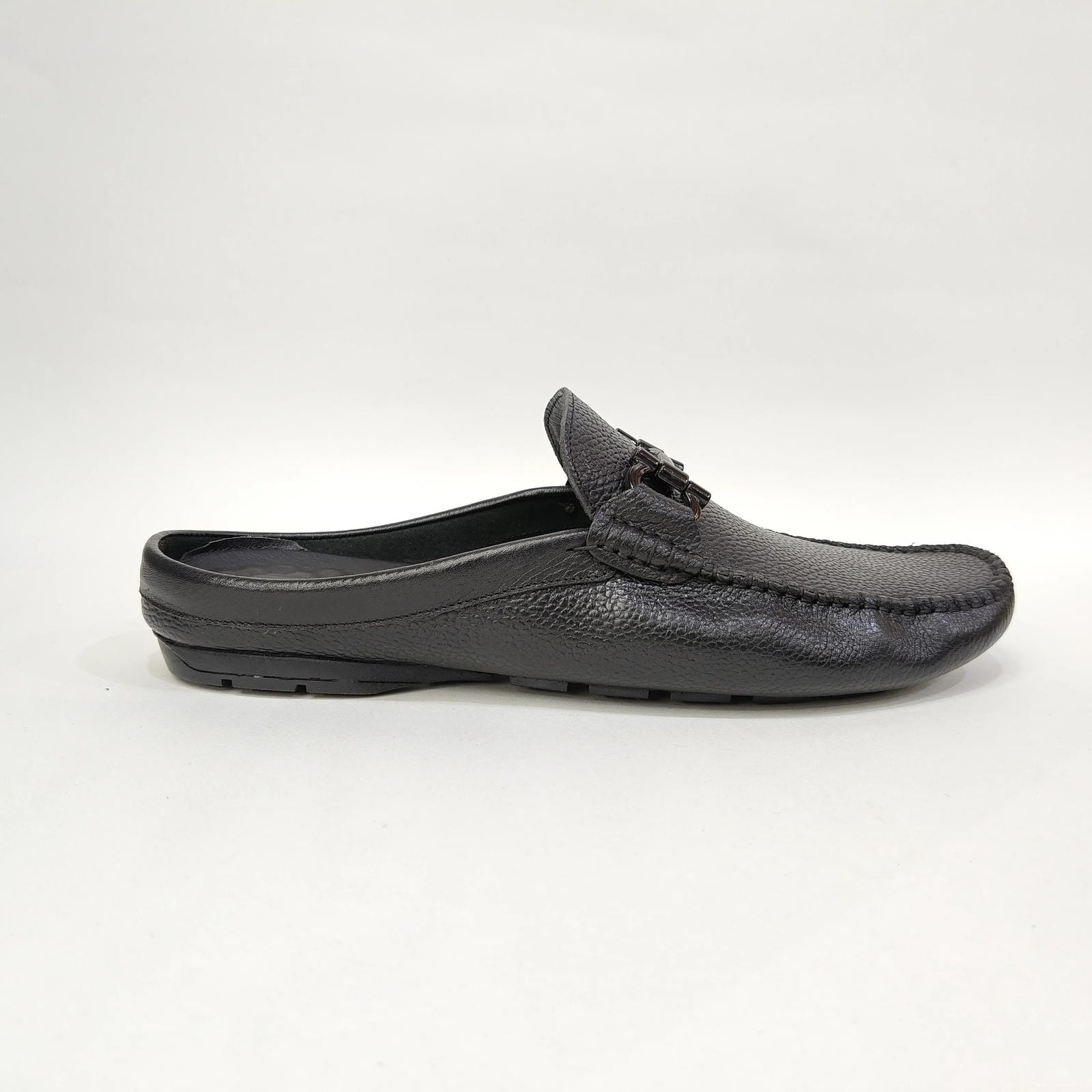 Men’s Slip-On Cut Loafers – Black & Brown