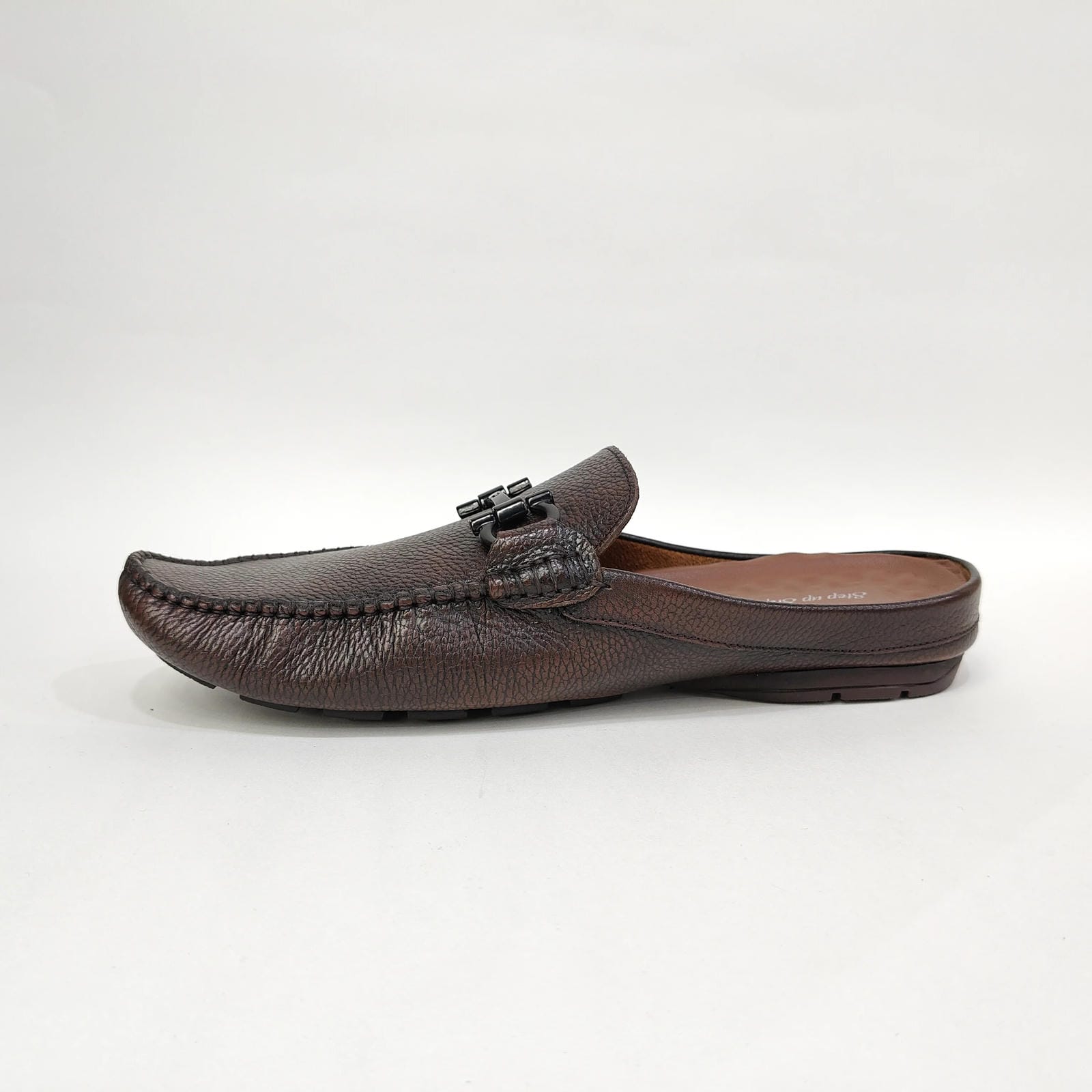 Men’s Slip-On Cut Loafers – Black & Brown
