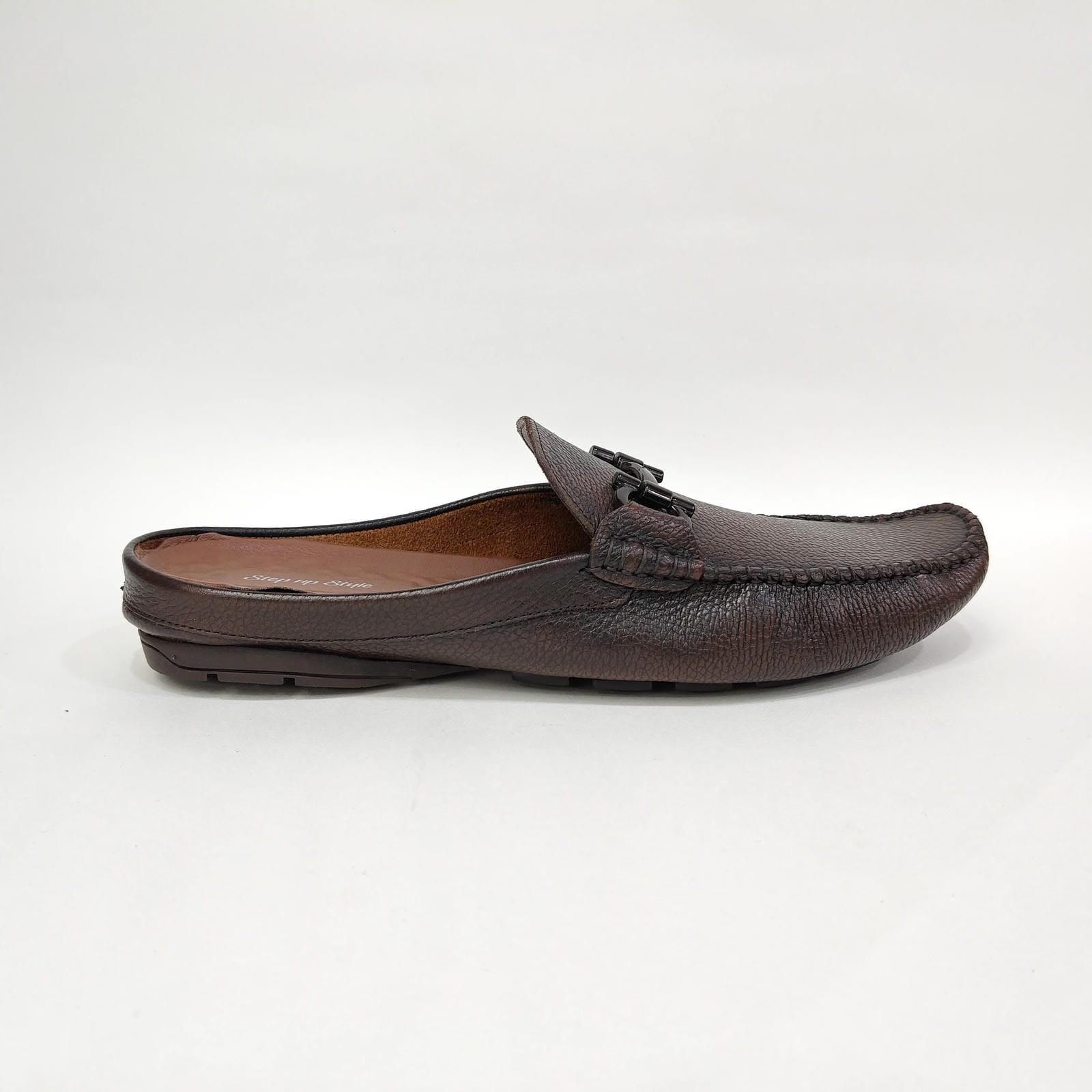 Men’s Slip-On Cut Loafers – Black & Brown