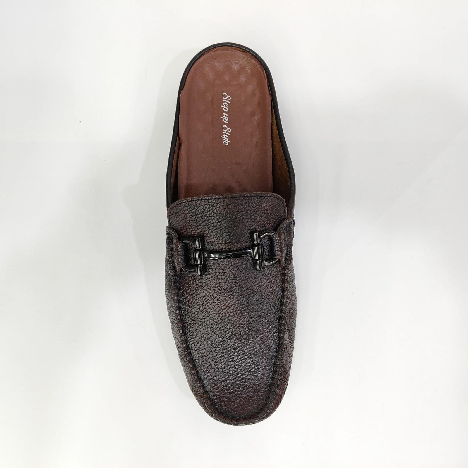 Men’s Slip-On Cut Loafers – Black & Brown