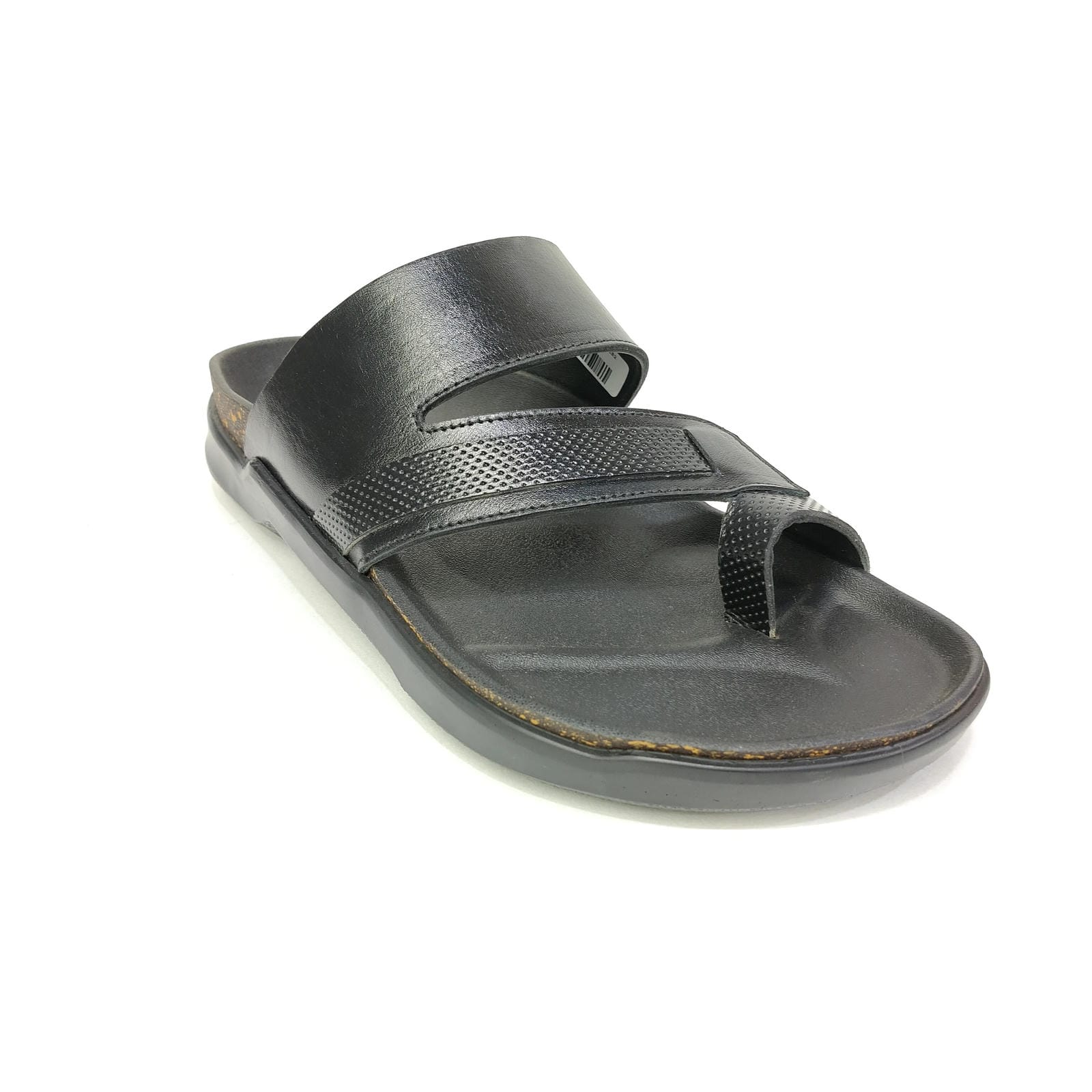 Men’s Comfort Chappal – Genuine Leather Black