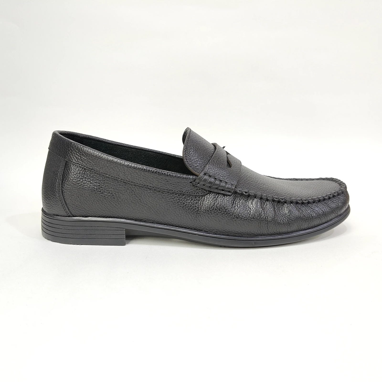 Men’s Genuine Leather Loafer – Black & Brown