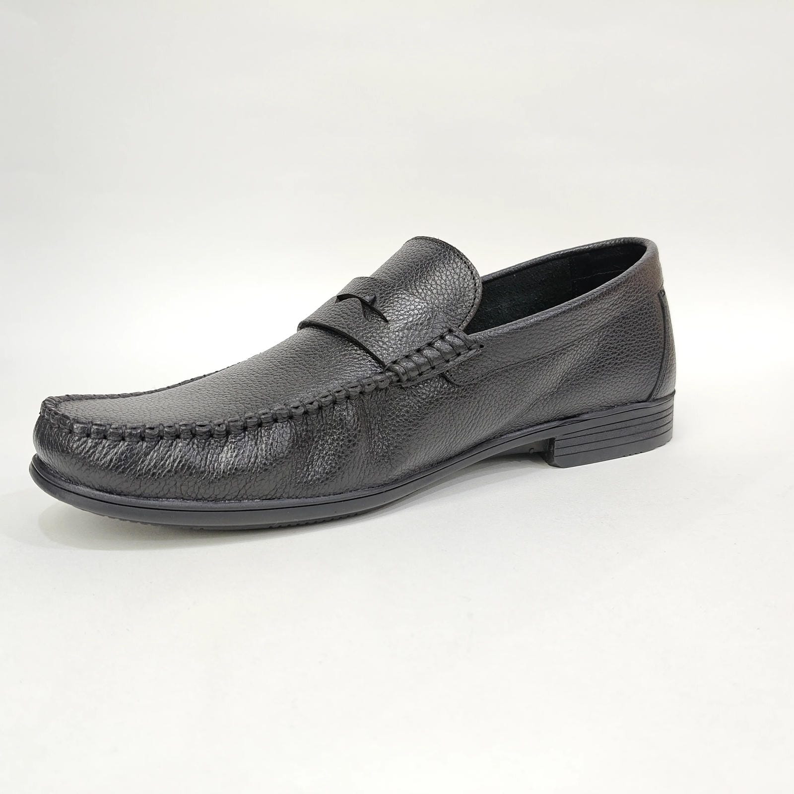 Men’s Genuine Leather Loafer – Black & Brown