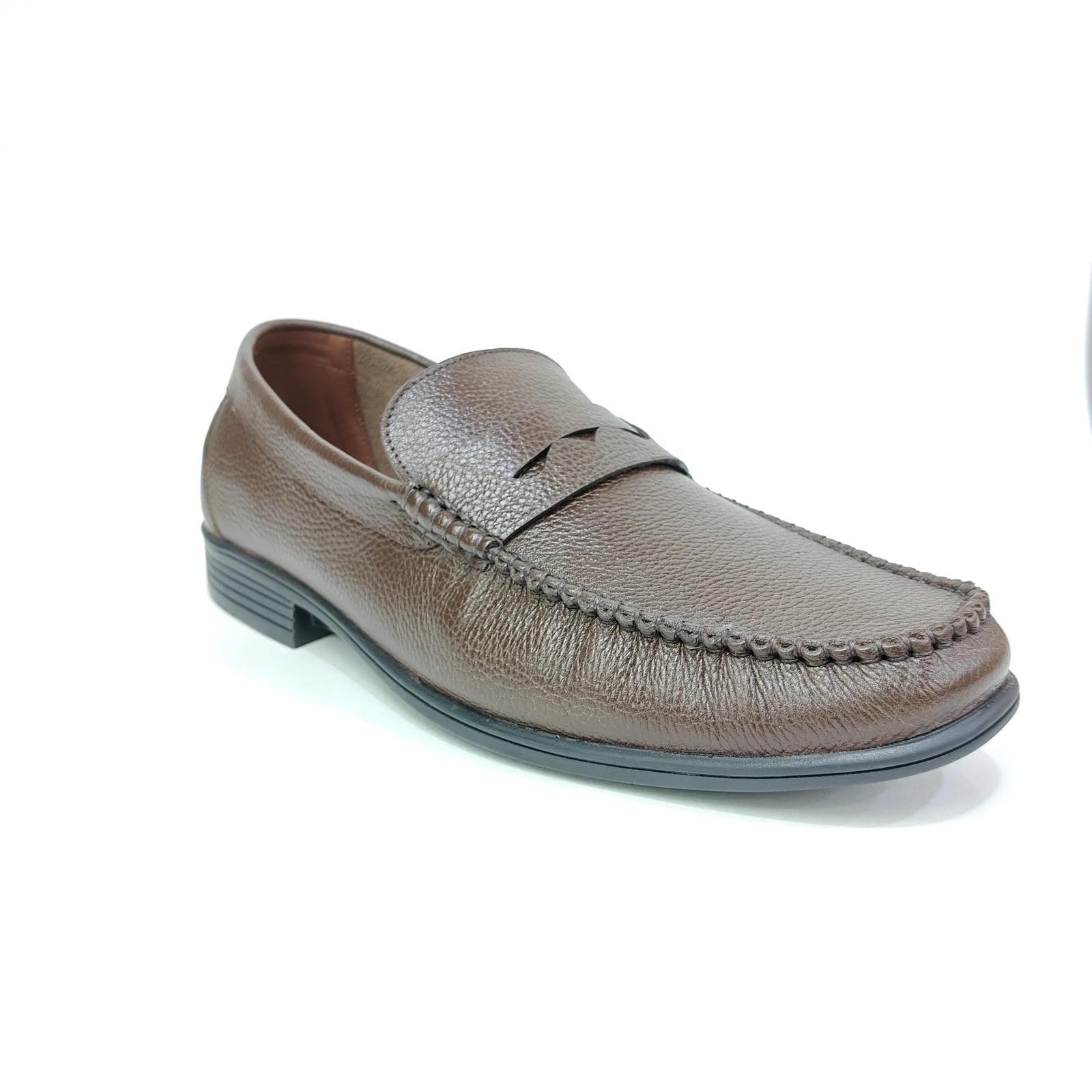 Men’s Genuine Leather Loafer – Black & Brown