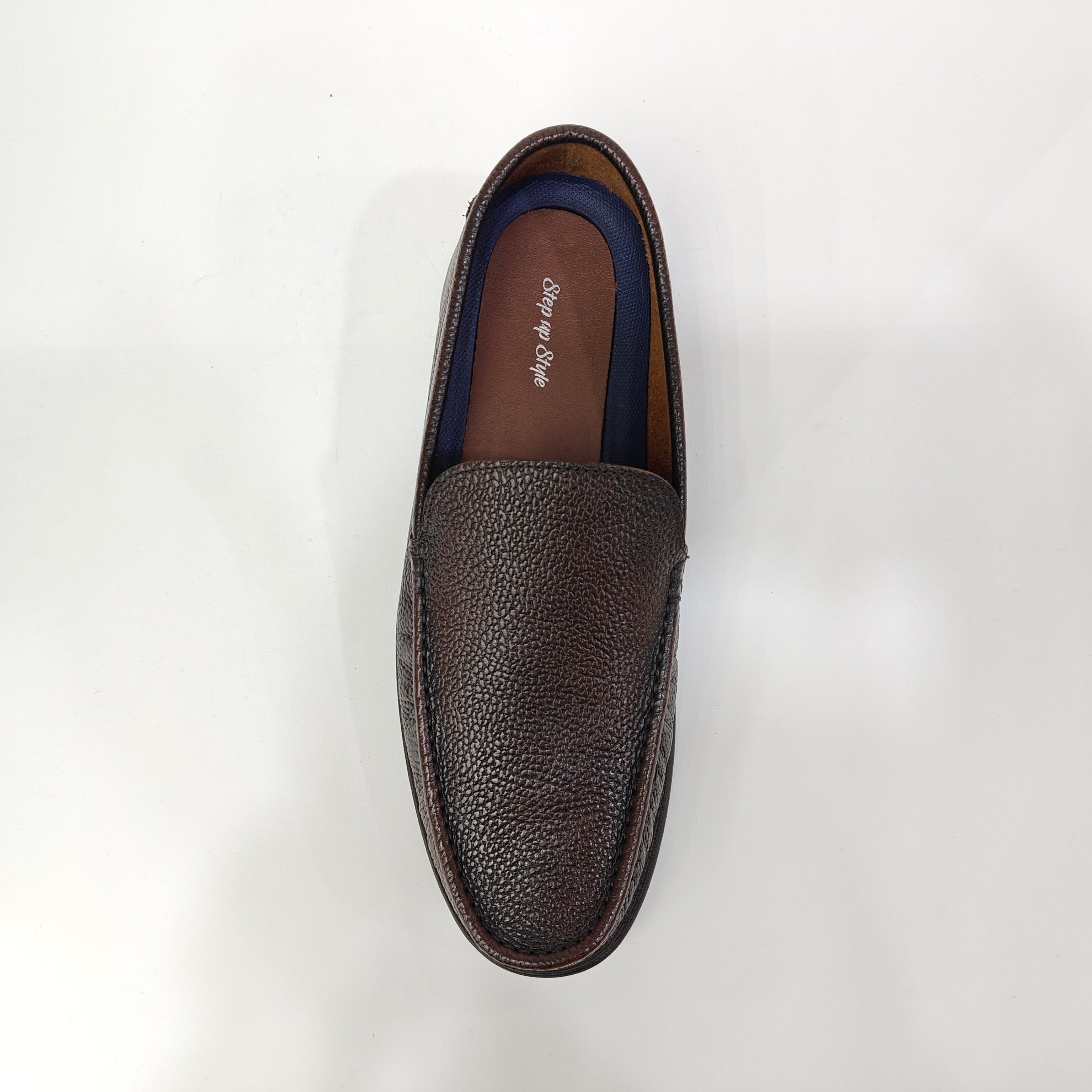 Men’s Genuine Leather Plain Boots – Brown & Black