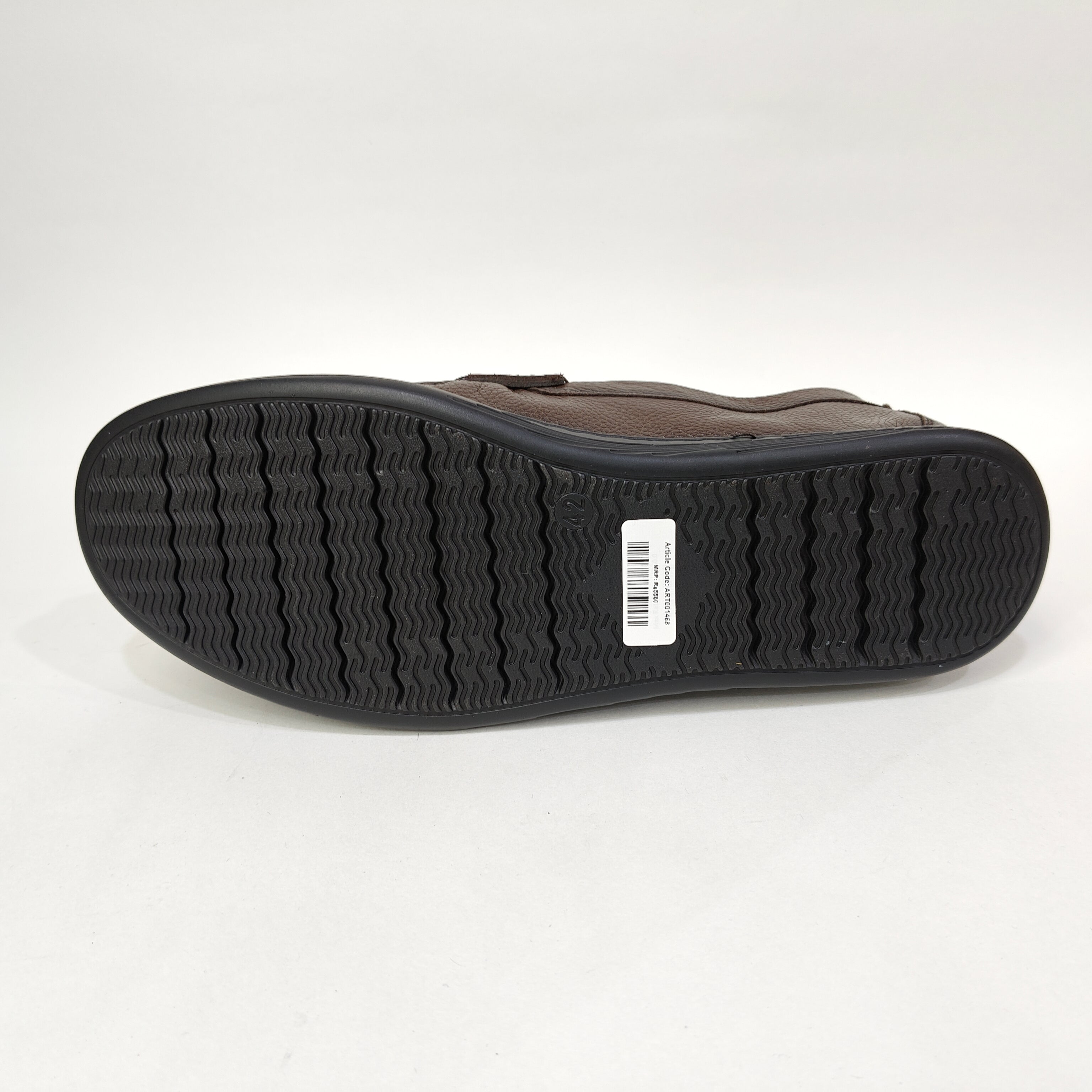 Men’s Red Line Net Loafers – Black & Maroon