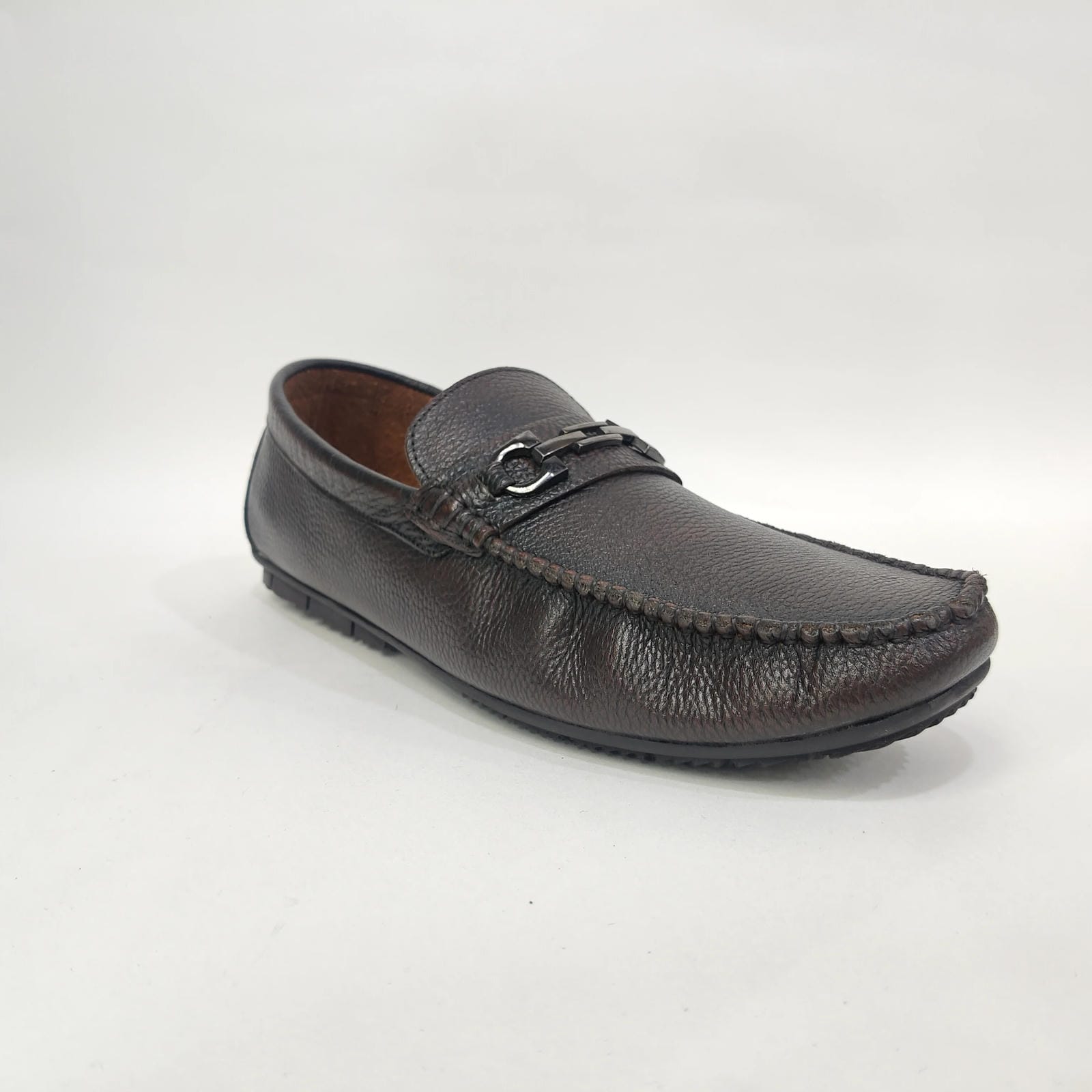 Men’s Genuine Leather Office Shoes – Black & Brown