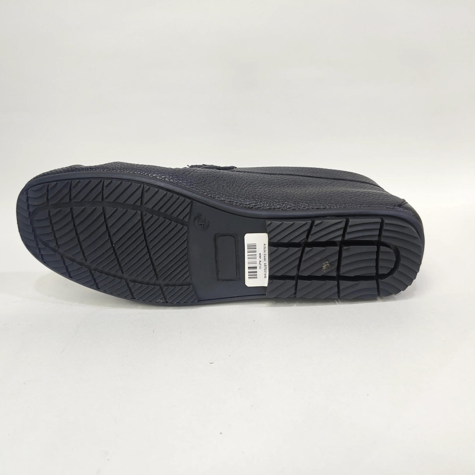 Men’s Genuine Leather Shoes with Rubber Sole – Black & Brown