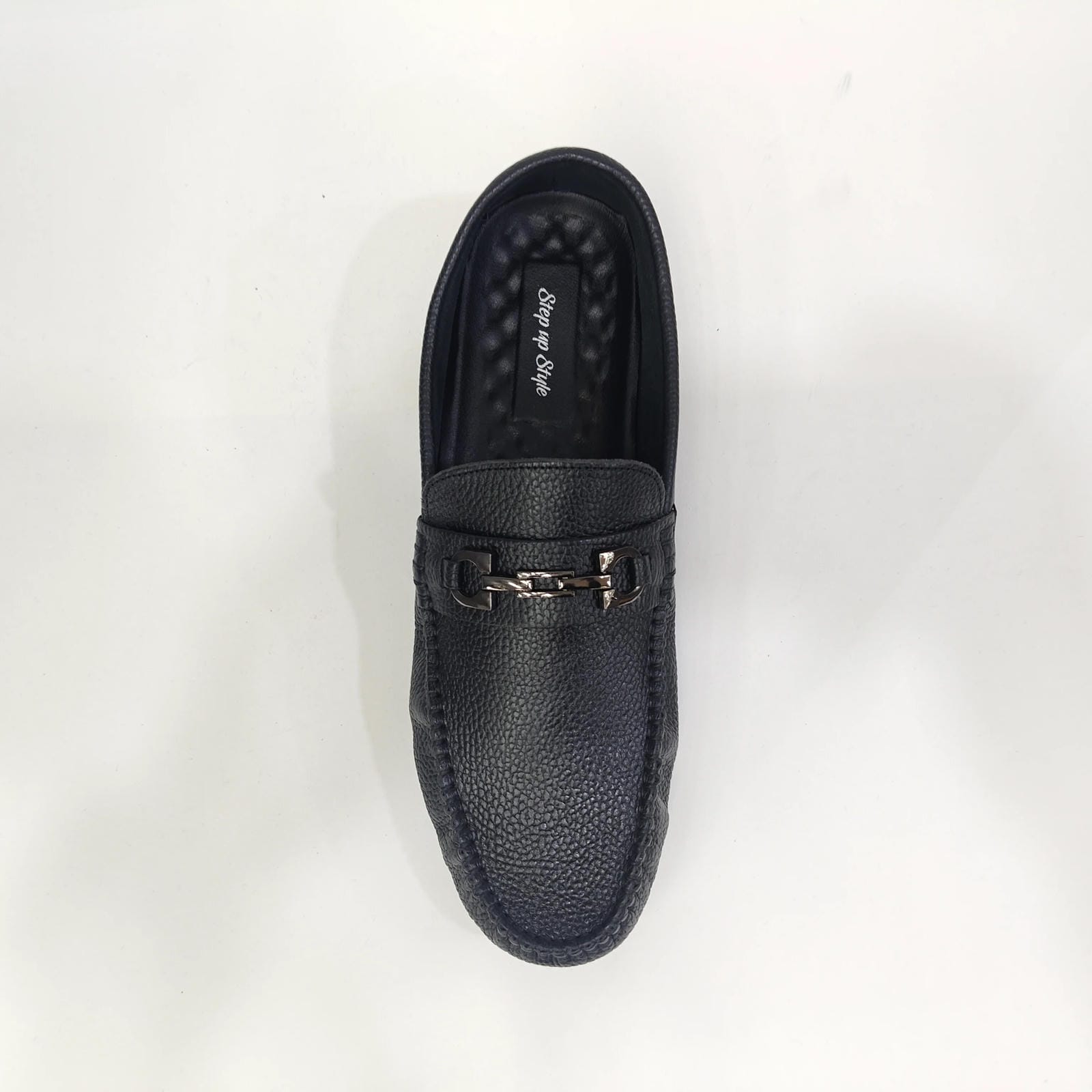 Men’s Genuine Leather Shoes with Rubber Sole – Black & Brown