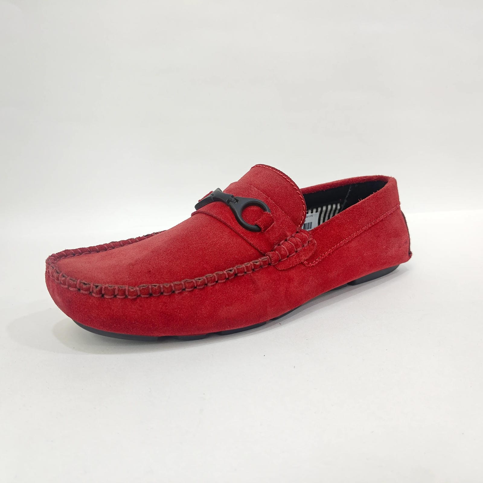 Leather Shoes Men’s Medium Ankle – Blue, Black, Red & Tan