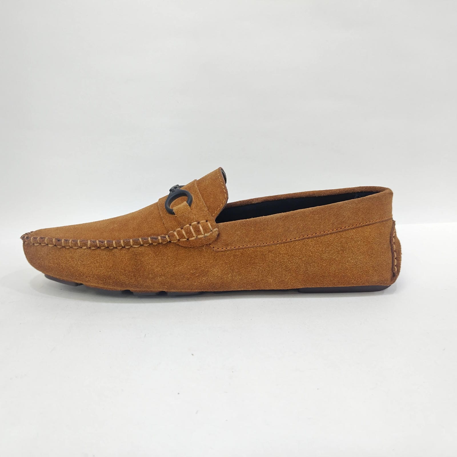 Leather Shoes Men’s Medium Ankle – Blue, Black, Red & Tan