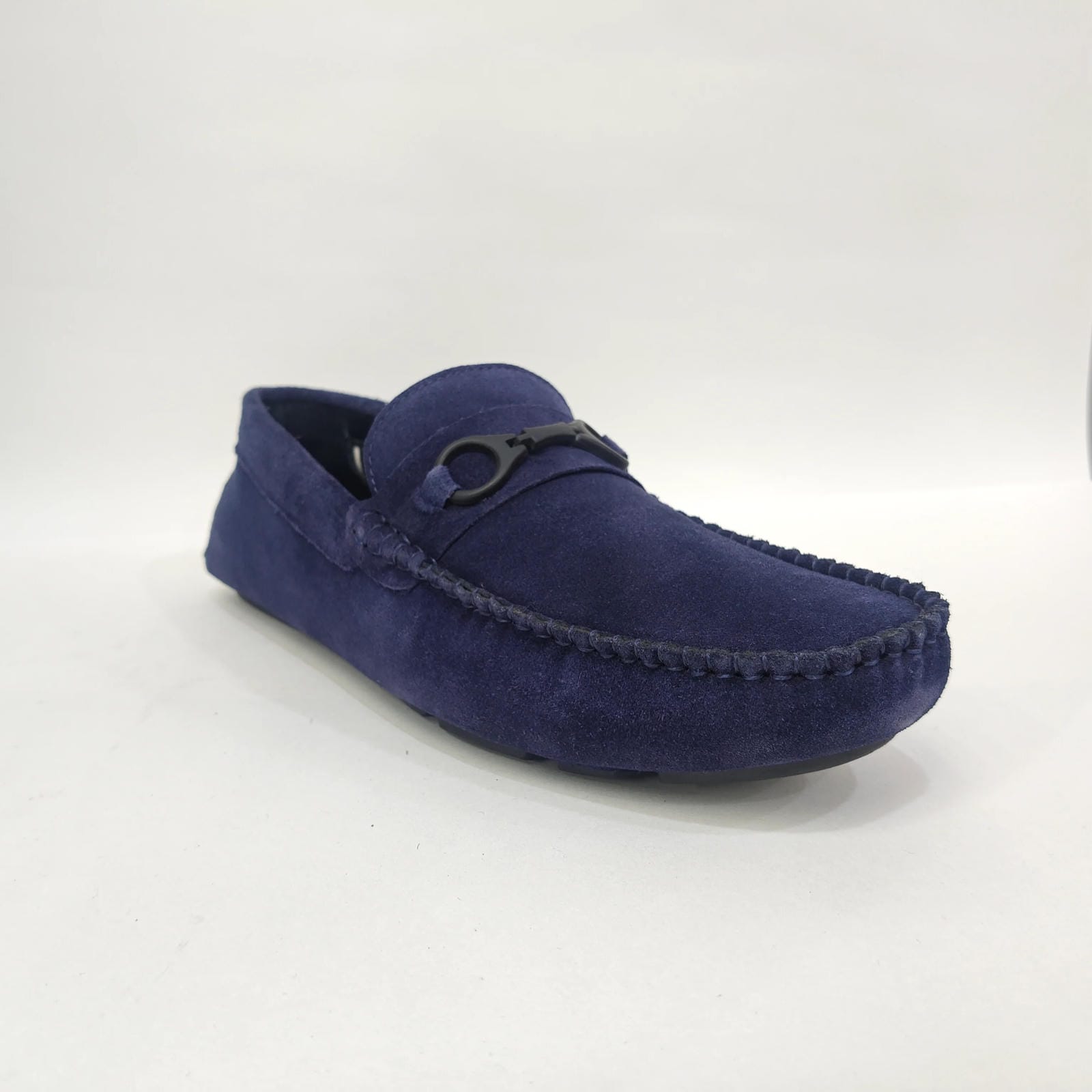 Leather Shoes Men’s Medium Ankle – Blue, Black, Red & Tan
