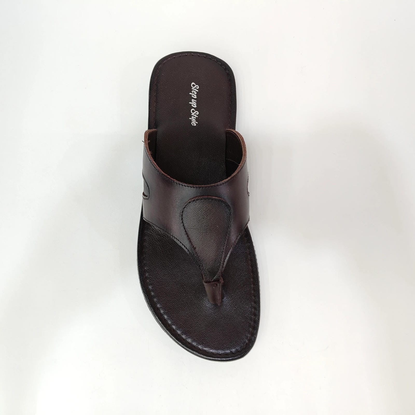 StepUpStyle Men’s Flat B Chappals – Black & Brown