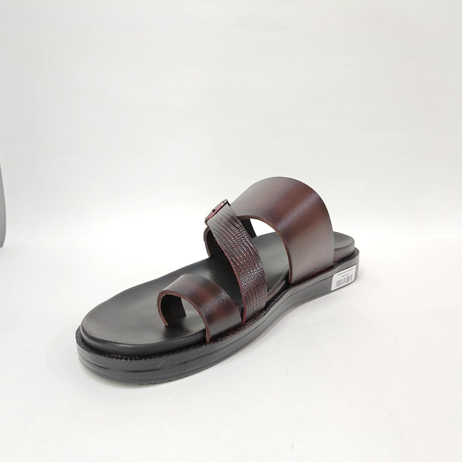 StepUpStyle Men’s Comfort Form Chappal – Black & Brown