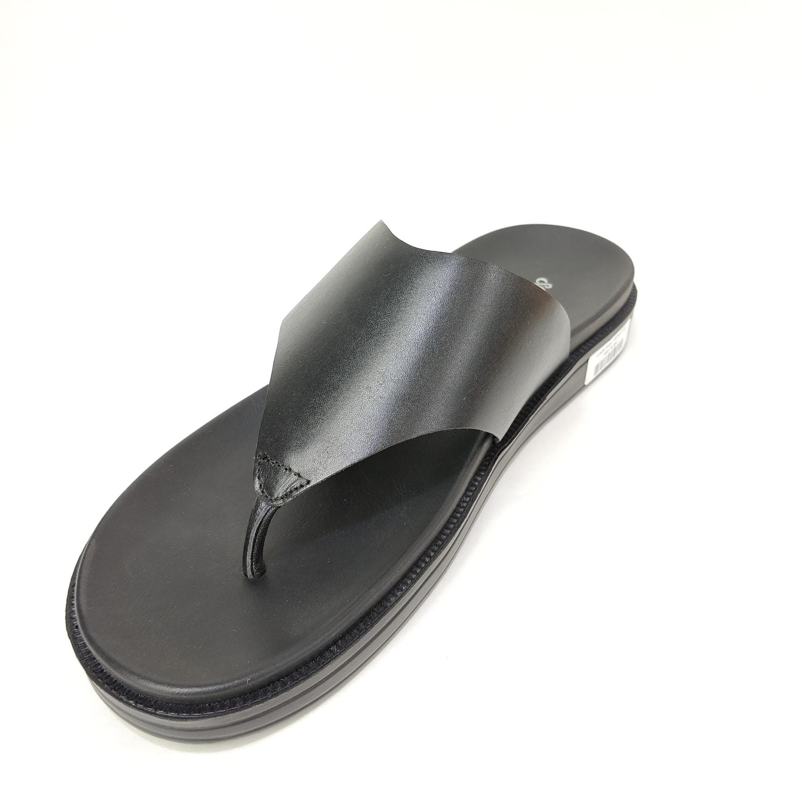 StepUpStyle Men’s Comfort Form P Chappal – Black & Tan