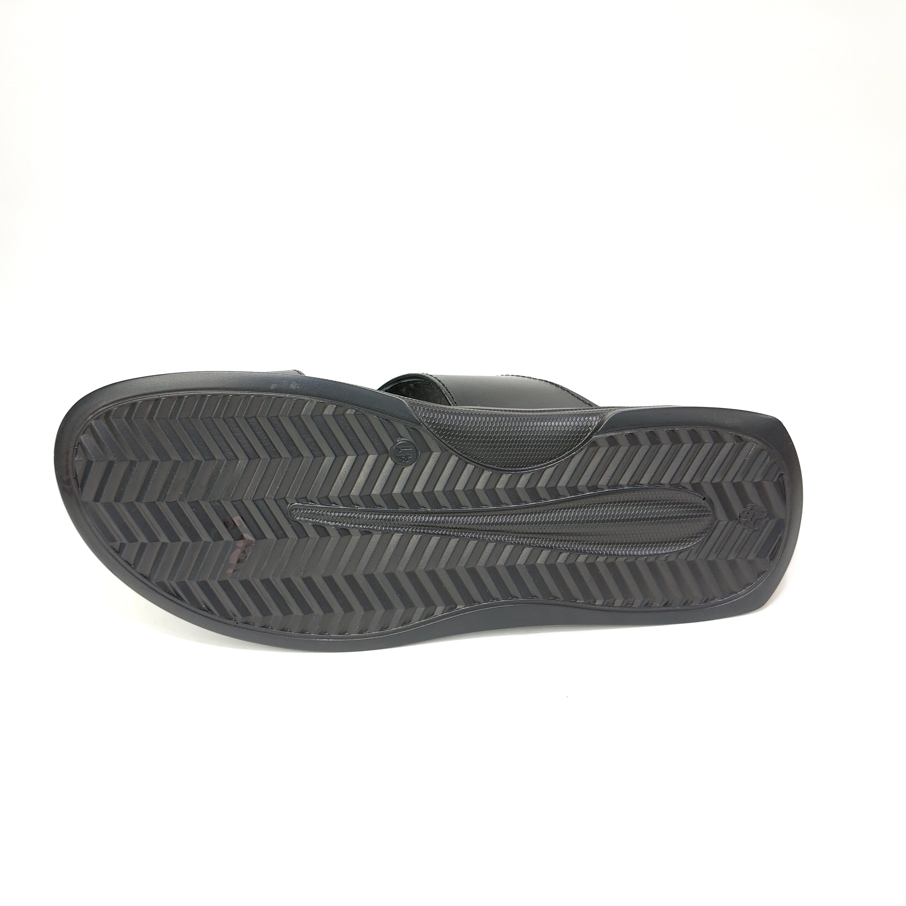 StepUpStyle Men’s Comfort Rub Chappal – Black