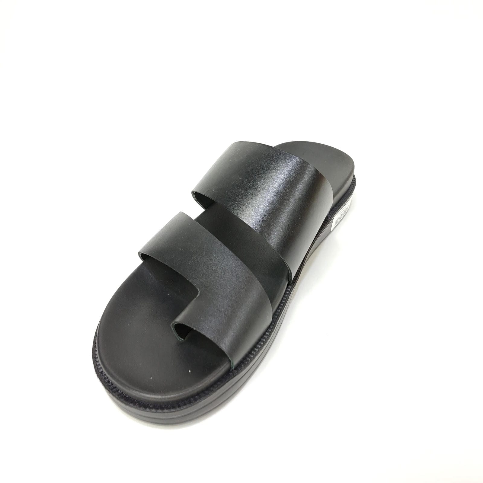 StepUpStyle Men’s Comfort Belt Leather Chappal – Black & Tan