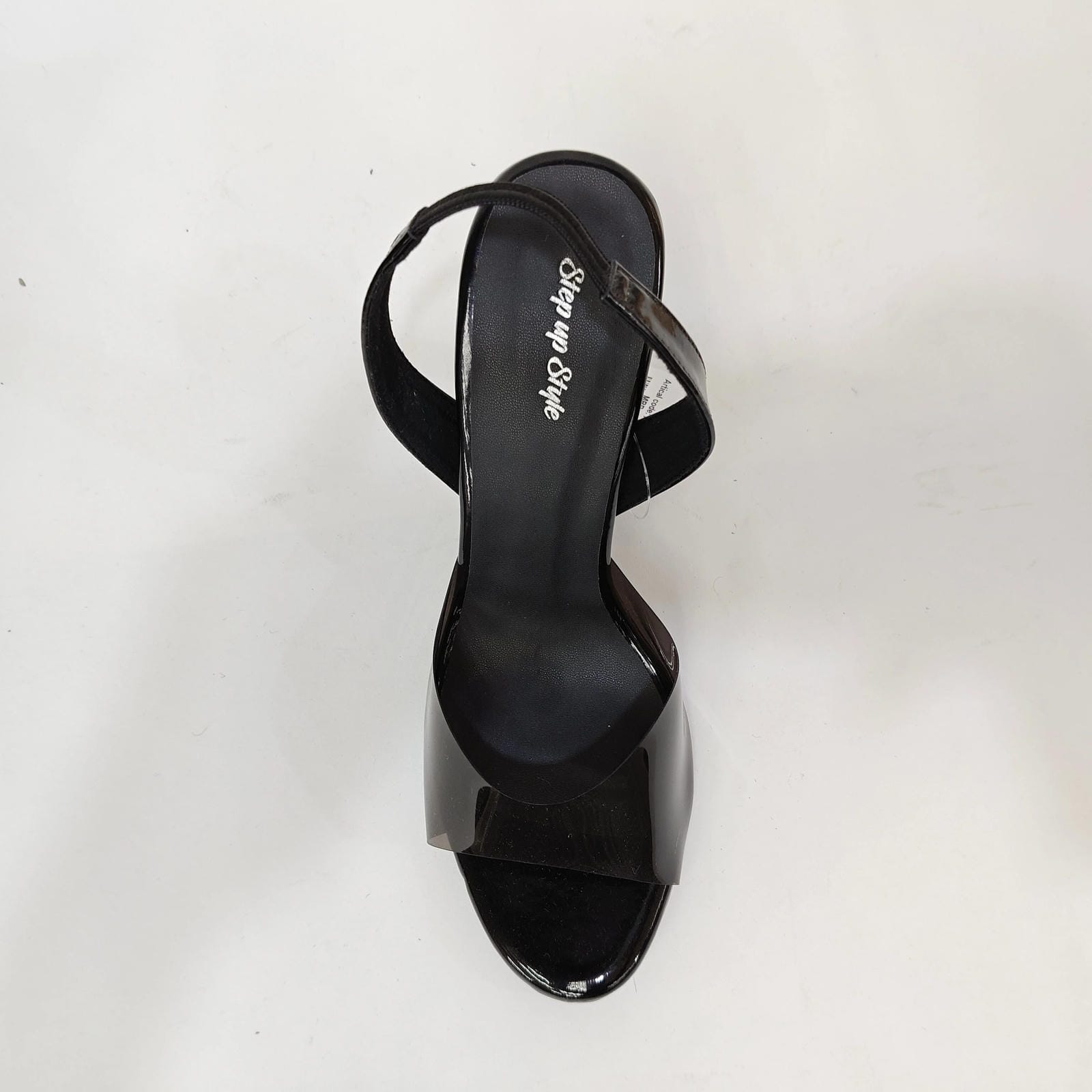 Pencil Heel with Transparent Cover – Black, Pink & Cream