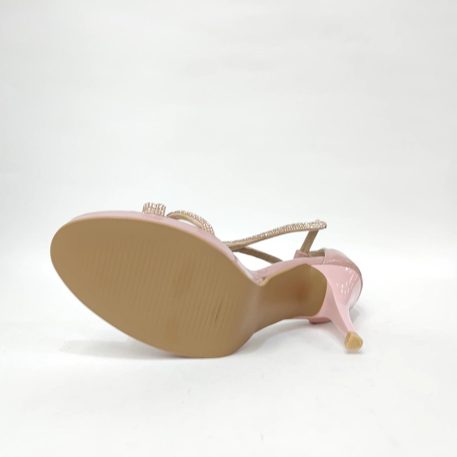 Long Pencil Heel Diamond – Black, Pink & Cream