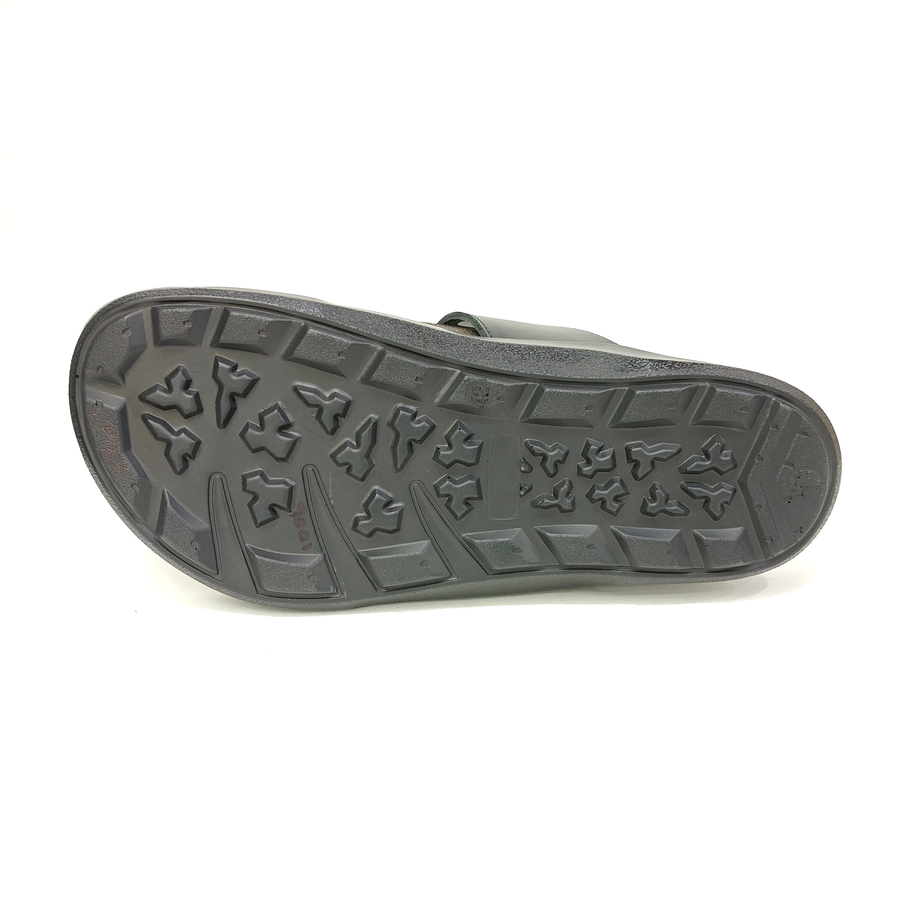 Men’s Comfort Chappal – Genuine Leather Black