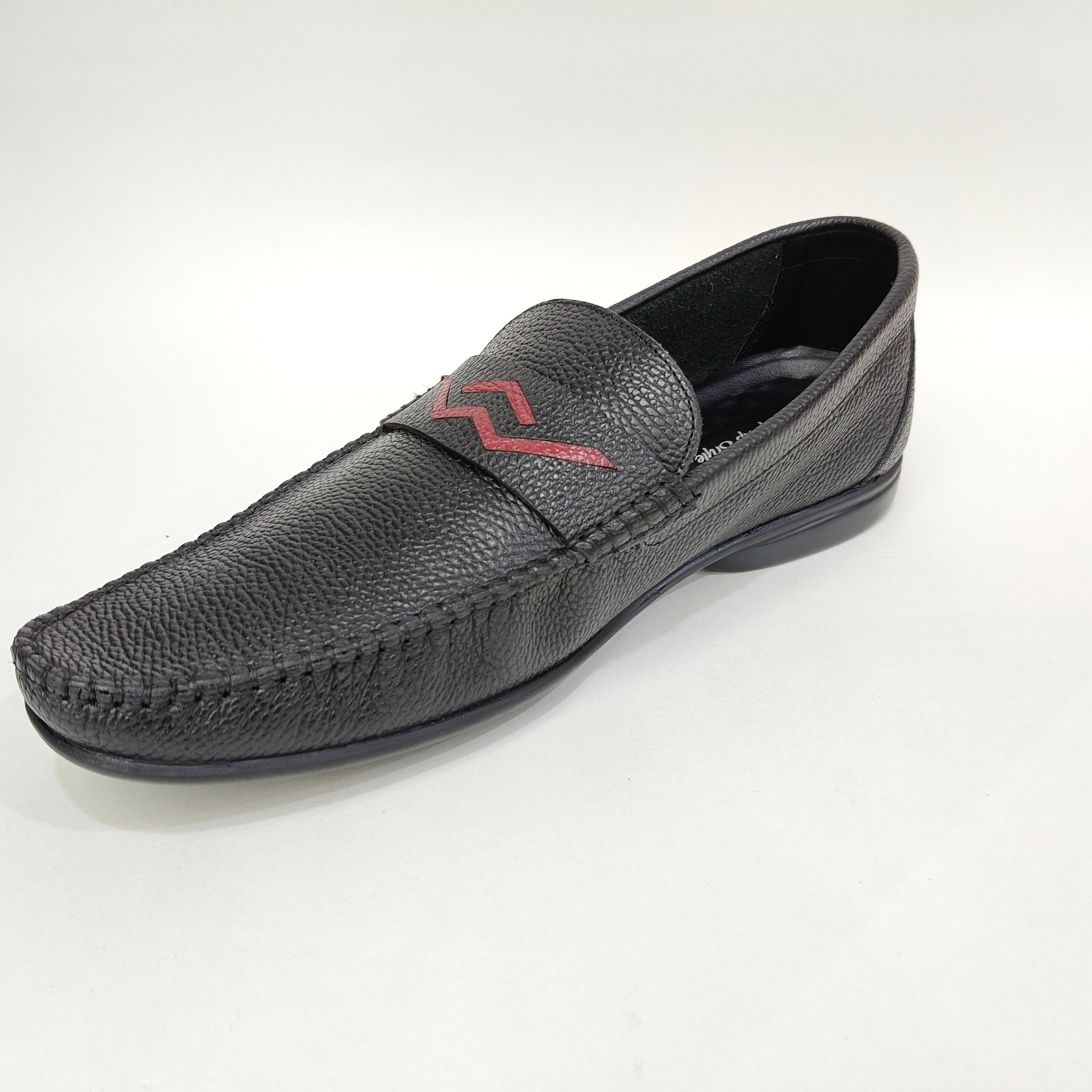 Men’s Genuine Leather Loafer – Black & Brown Slip-On Shoes