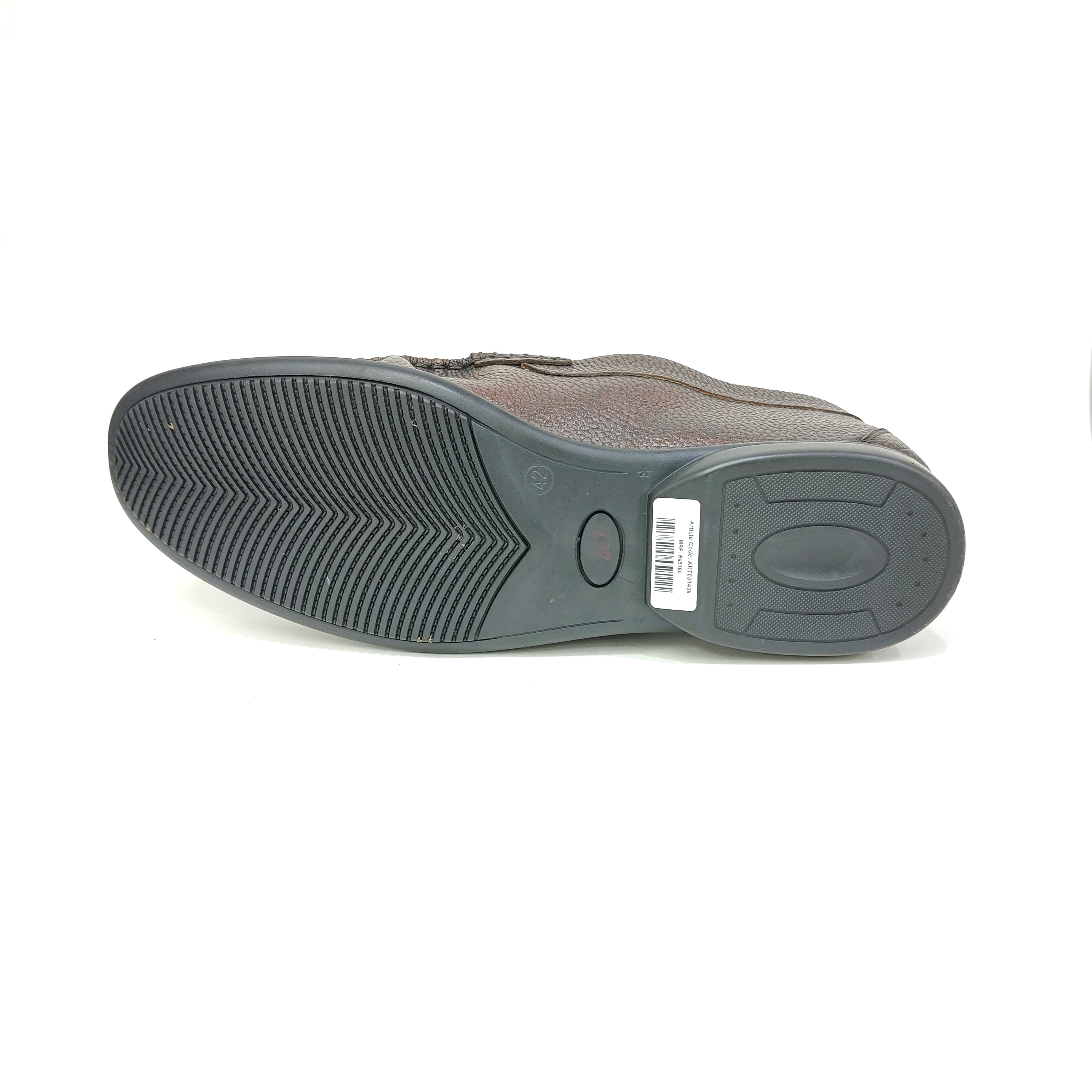 Men’s Genuine Leather Loafer – Black & Brown Slip-On Shoes