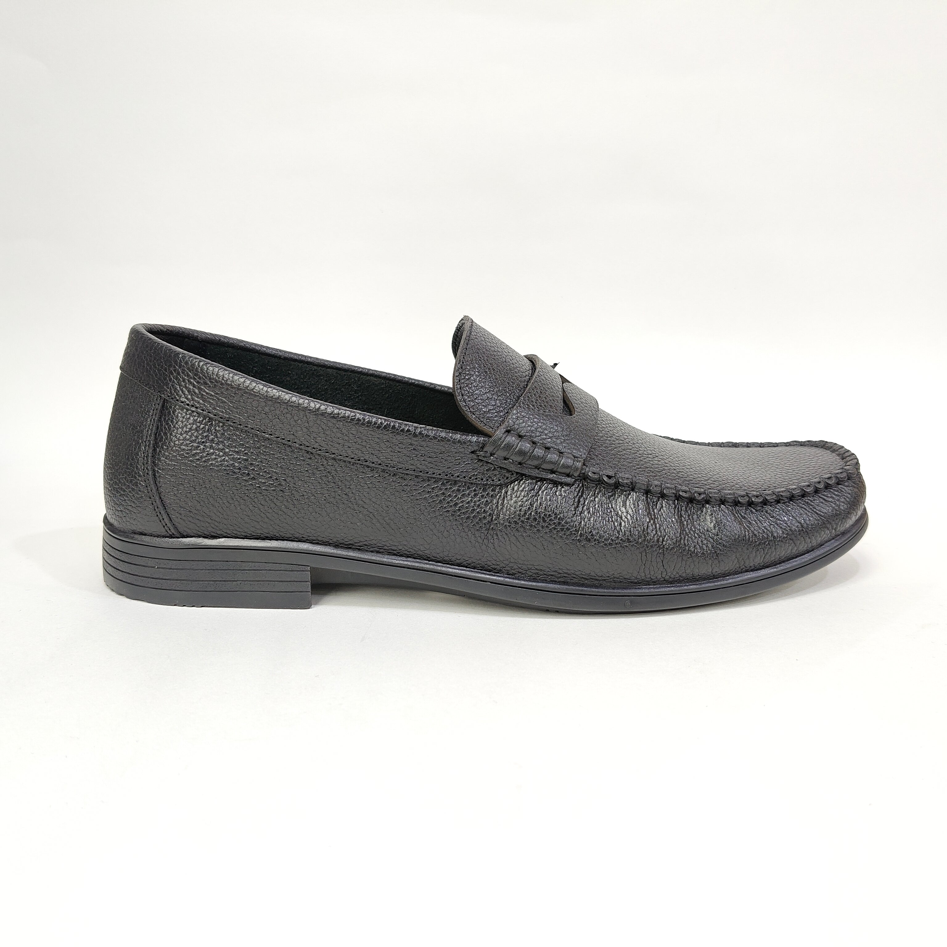 Men’s Genuine Leather Loafer – Black & Brown