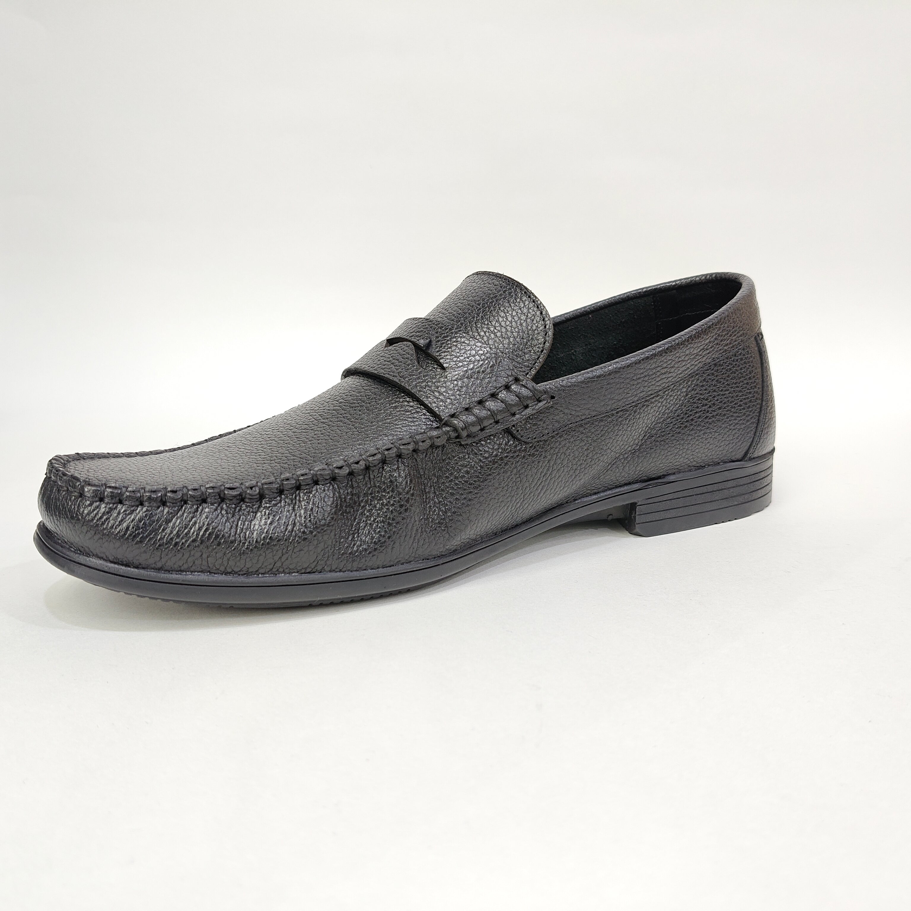 Men’s Genuine Leather Loafer – Black & Brown