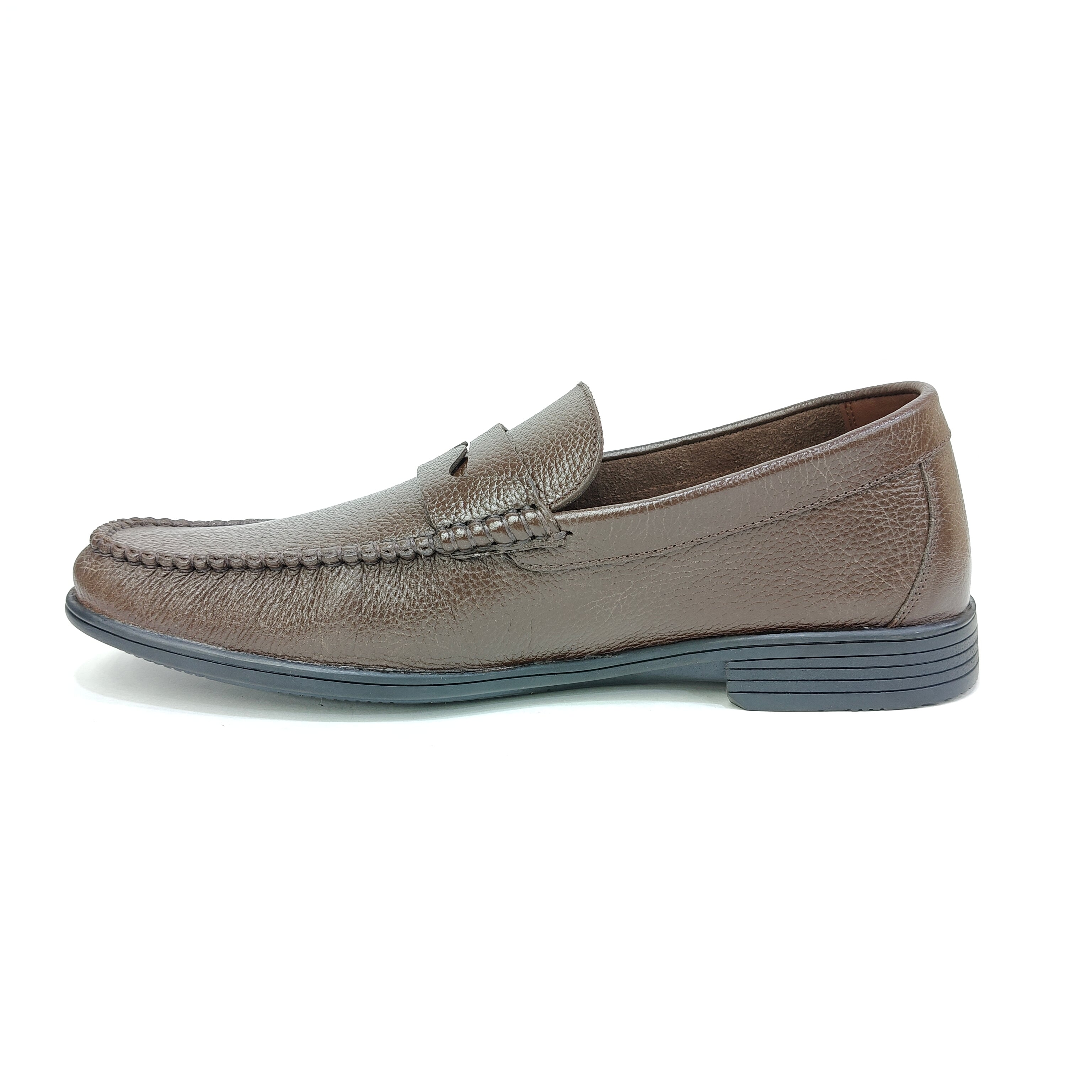 Men’s Genuine Leather Loafer – Black & Brown