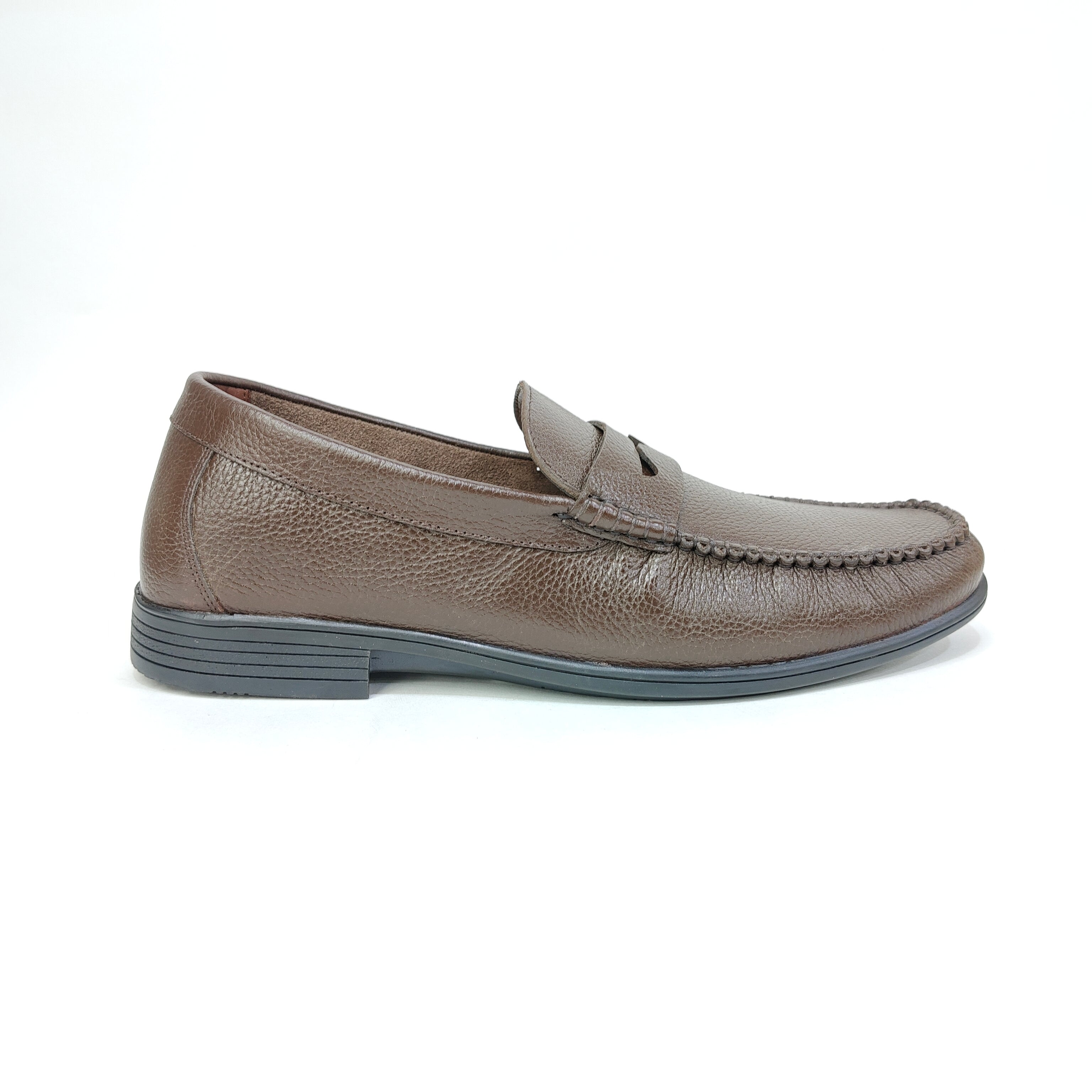 Men’s Genuine Leather Loafer – Black & Brown