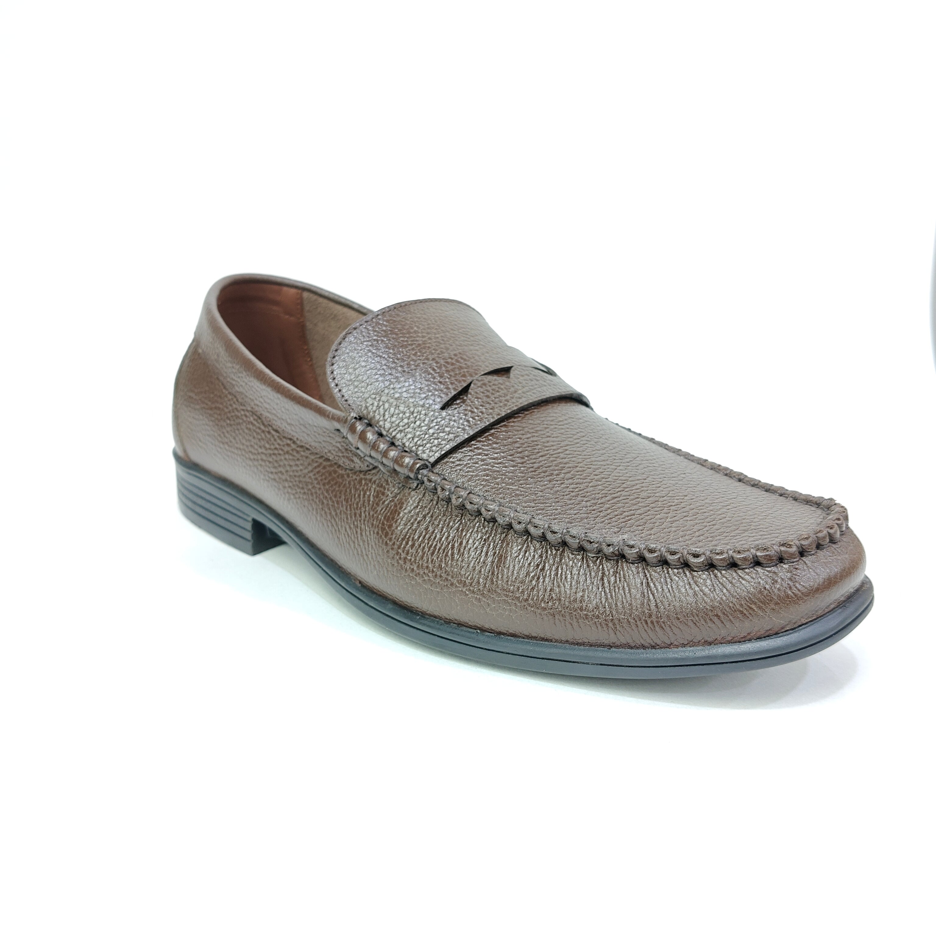 Men’s Genuine Leather Loafer – Black & Brown