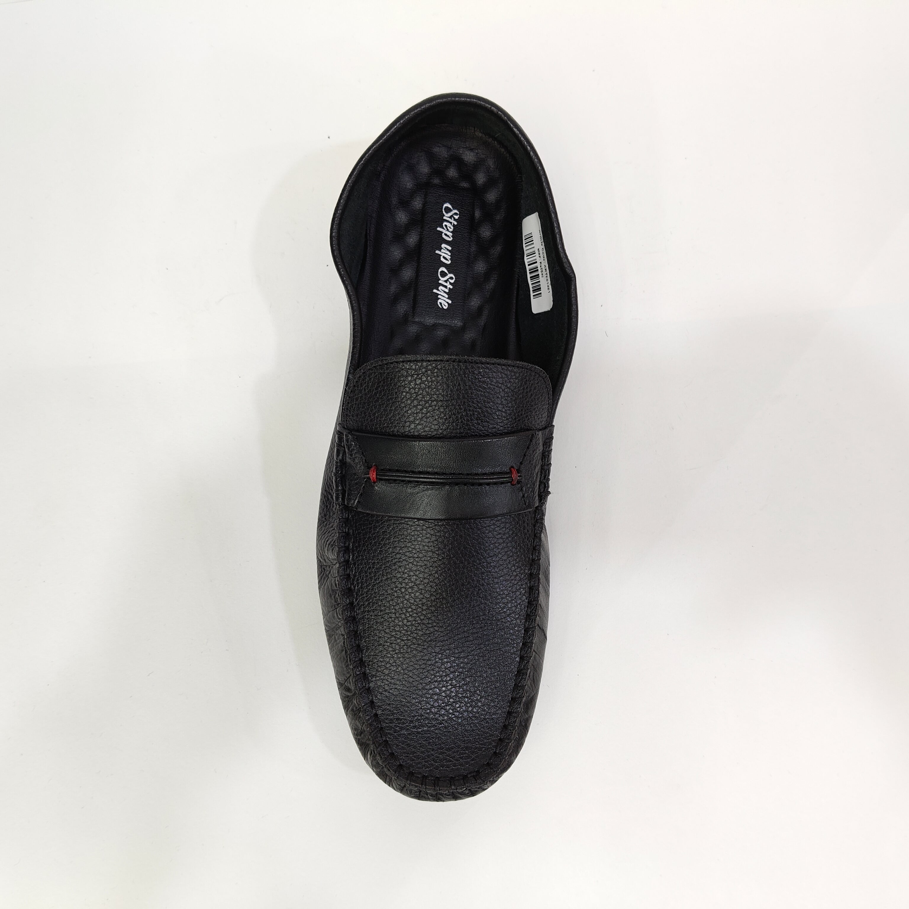 genuine leather shoe with rubber sole