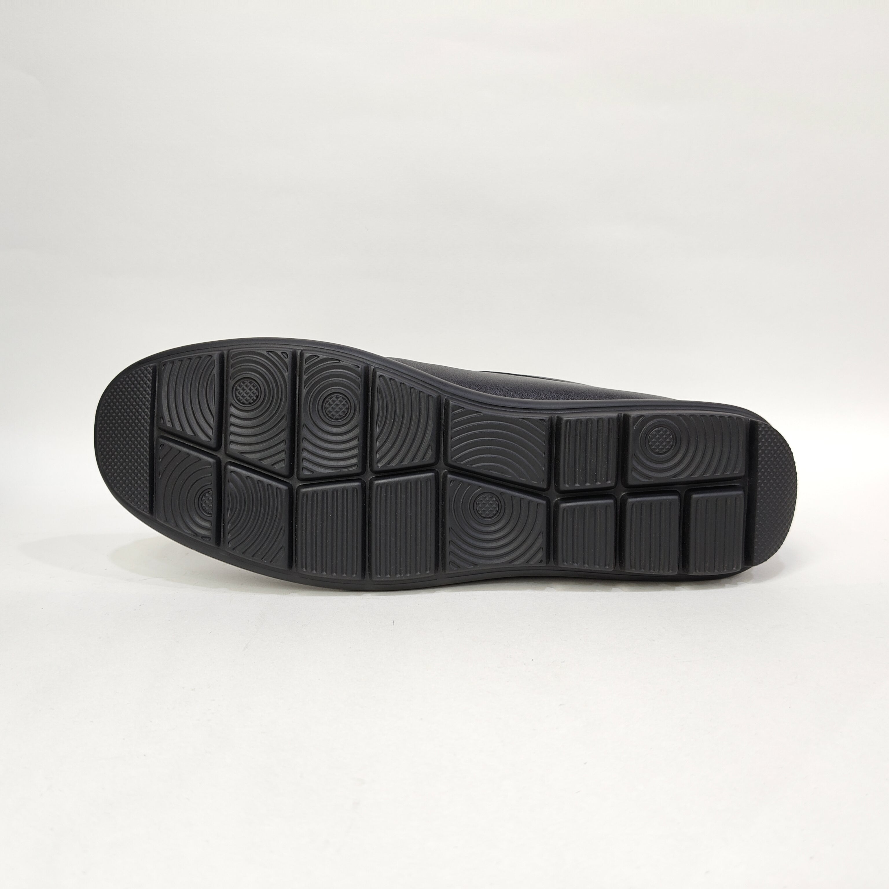 Men’s Lightweight Snake Shell Loafers – Black & Tan