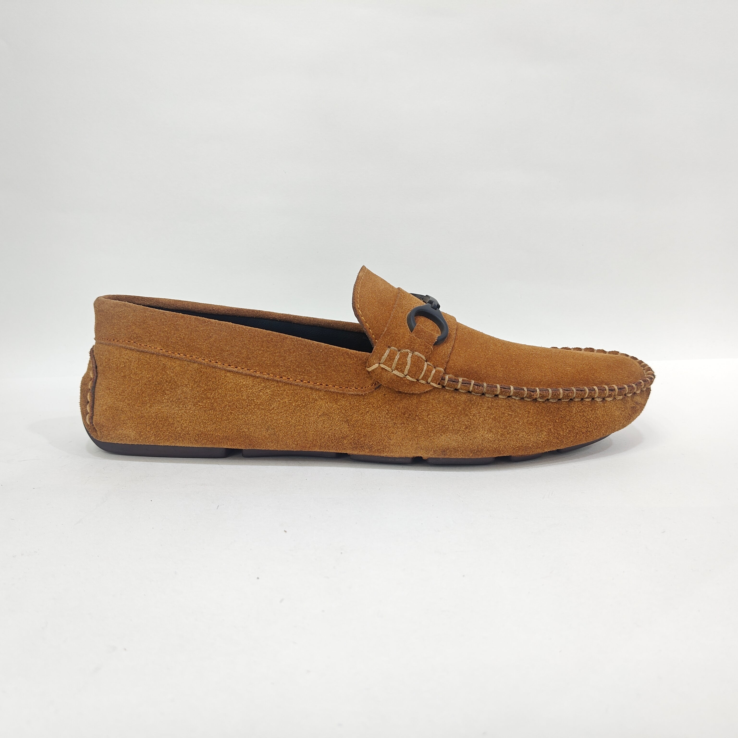 Leather Shoes Men’s Medium Ankle – Blue, Black, Red & Tan