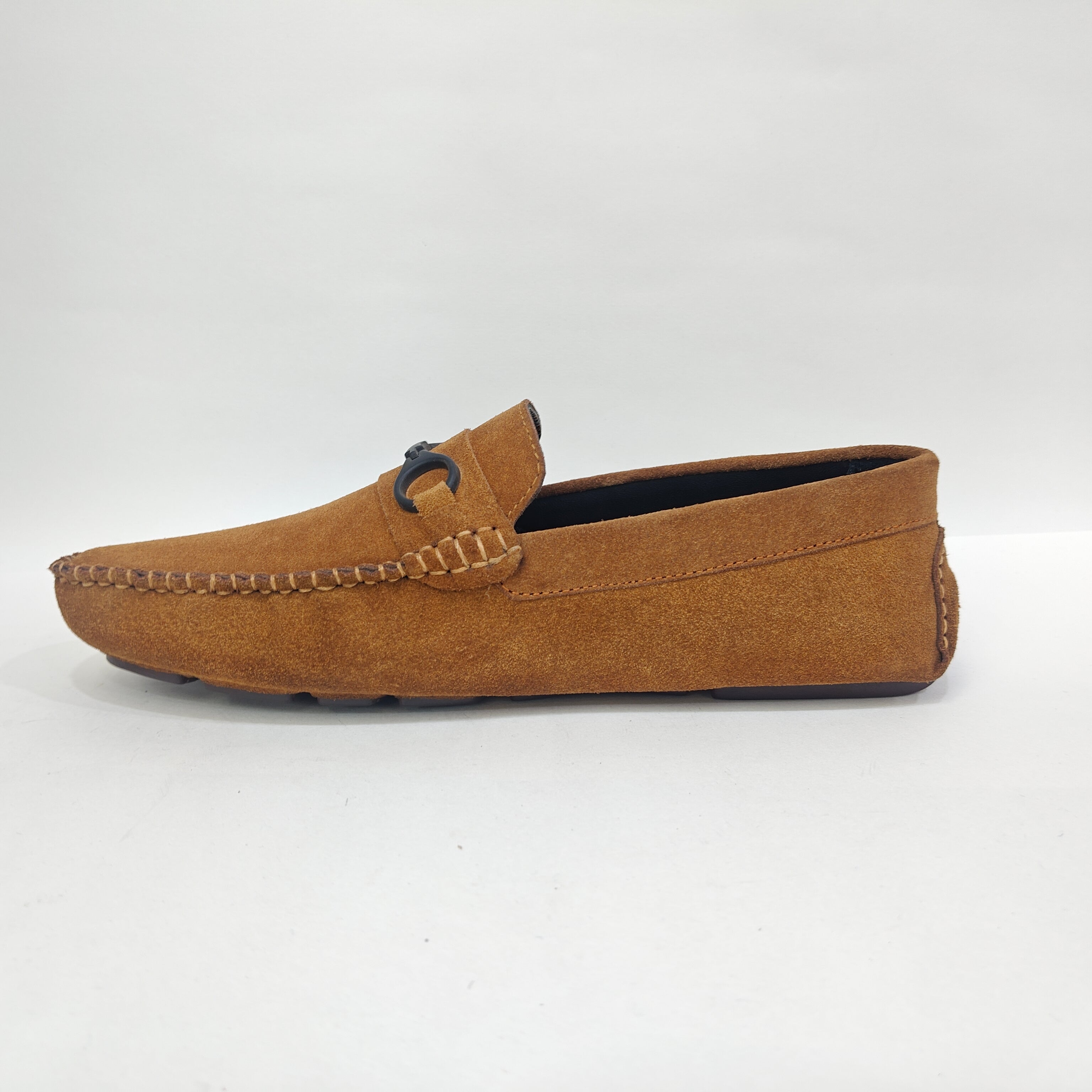 Leather Shoes Men’s Medium Ankle – Blue, Black, Red & Tan