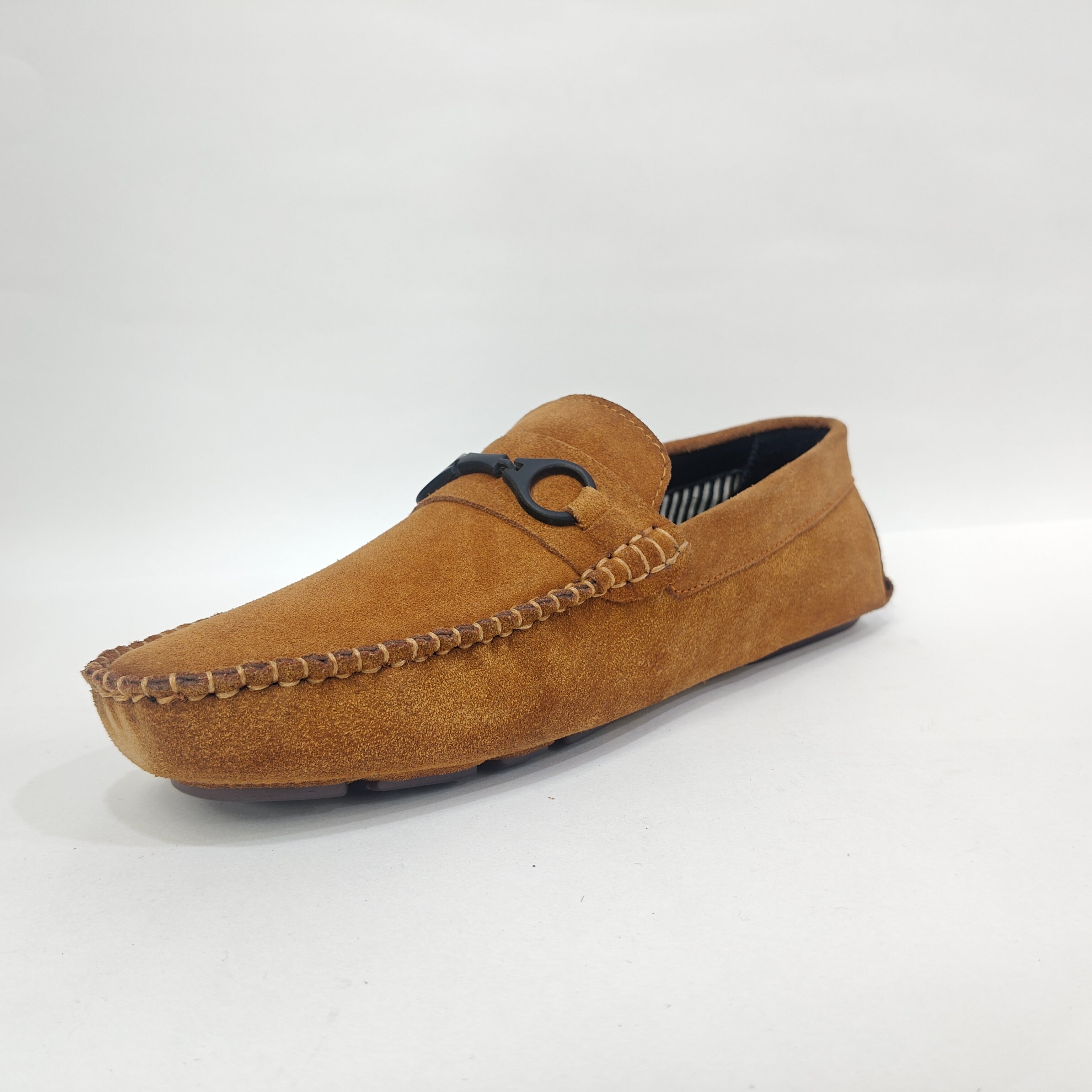 Leather Shoes Men’s Medium Ankle – Blue, Black, Red & Tan