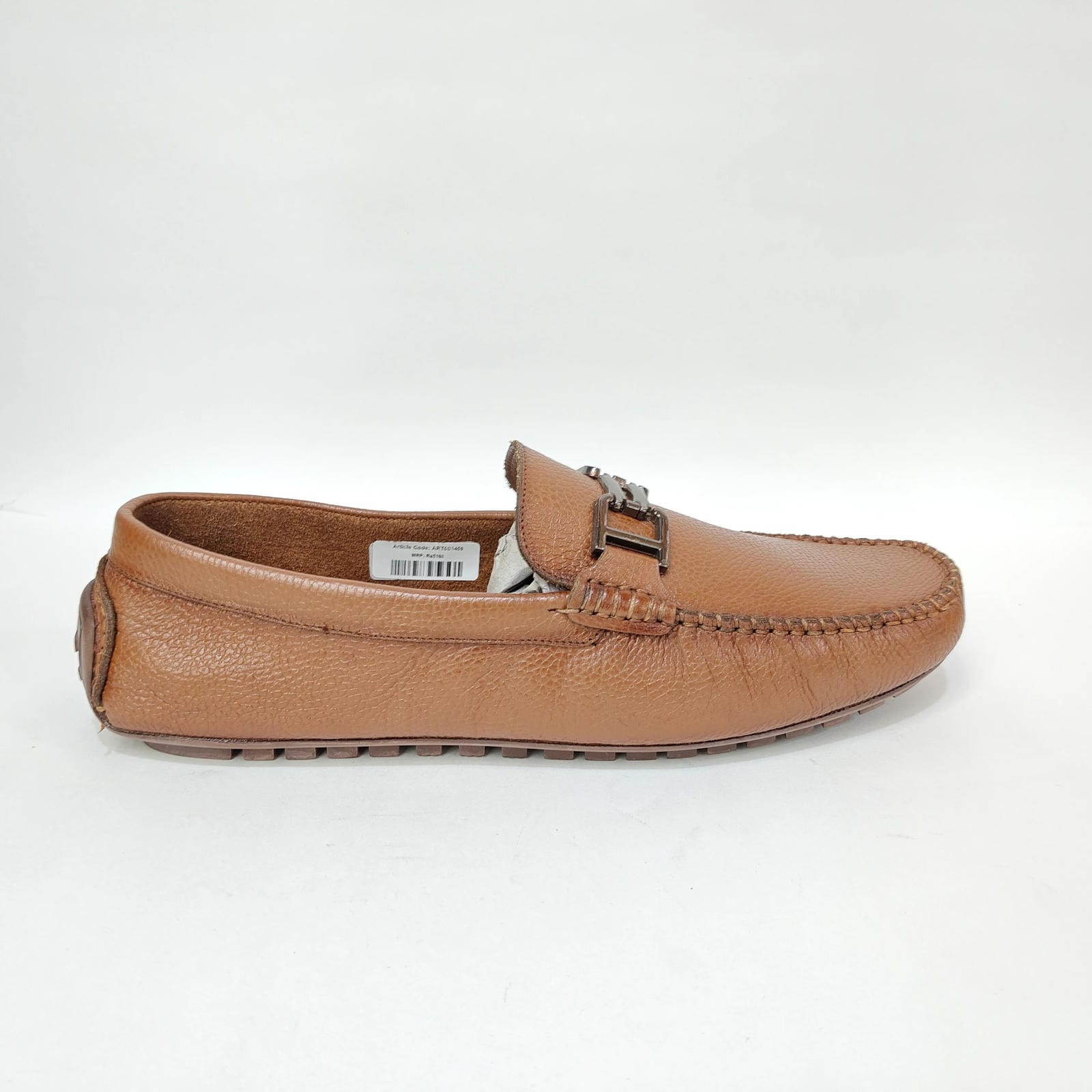 StepUpStyle Men’s Loafer with Rubber Sole – Tan & Black