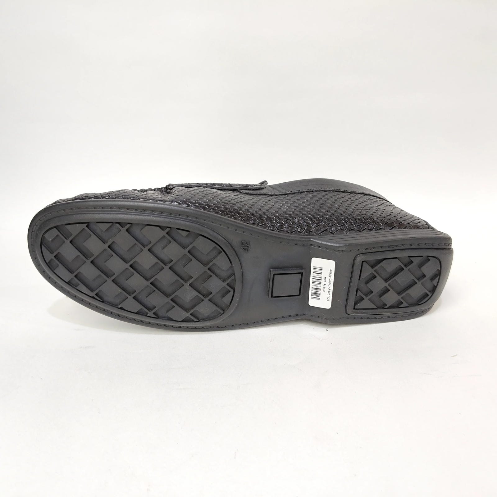 StepUpStyle Men’s Snake Shield Belt Loafer – Black & Brown